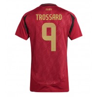 Camisa de time de futebol Bélgica Leandro Trossard #9 Replicas 1º Equipamento Feminina Europeu 2024 Manga Curta